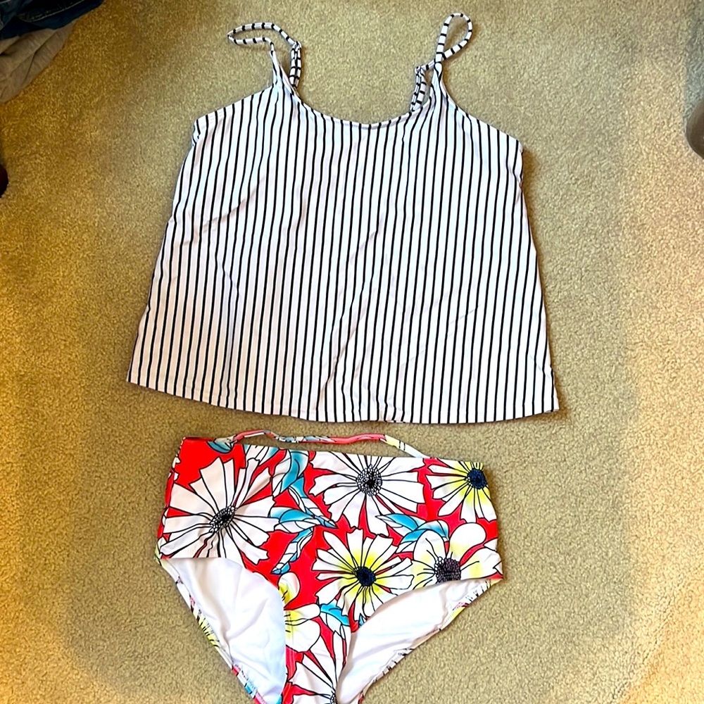 New Two Piece Bathing a suit. New in package